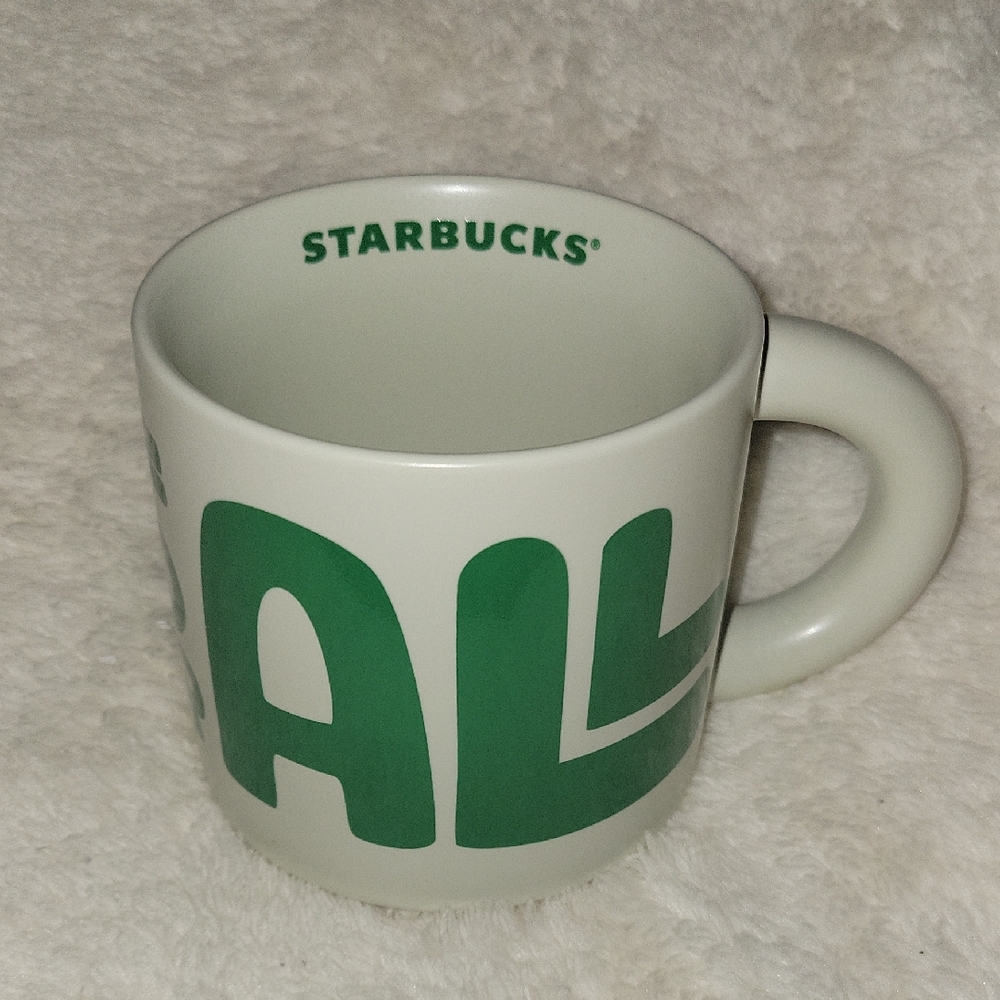 Starbucks Green and White  COFFEE FOR ALL Mug